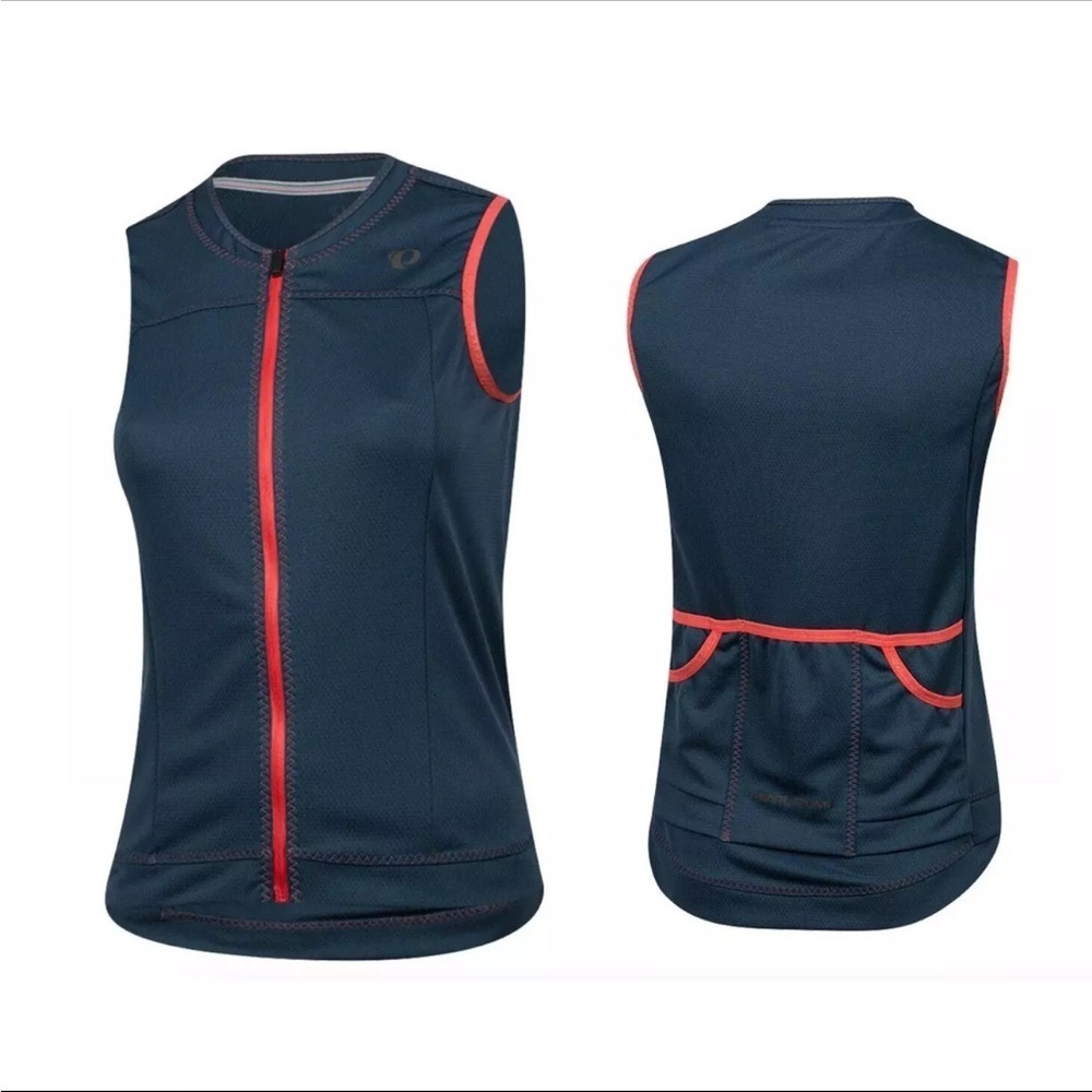 Pearl Izumi Elite Escape Sleeveless Road Jersey Midnight Navy Woman’s Medium